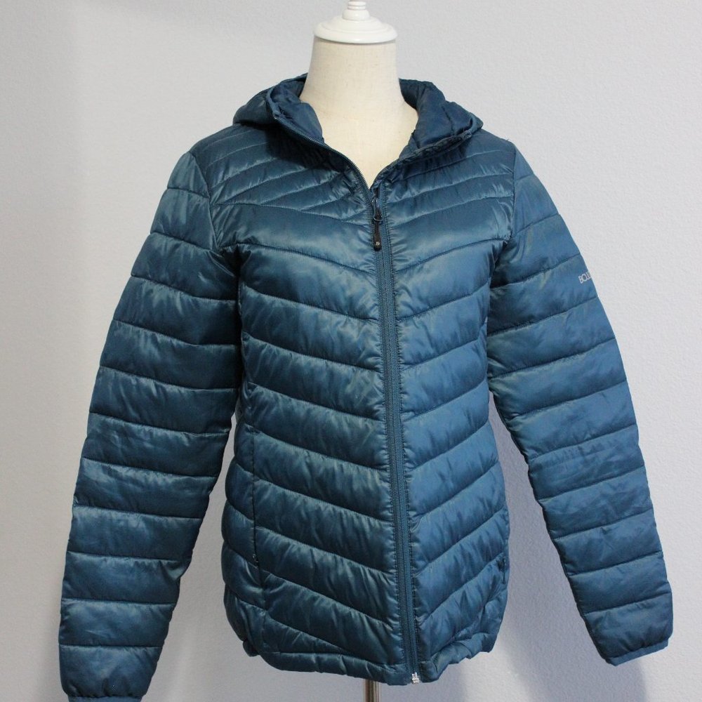 Boulder Gear Light Puffy Jacket Size S Deep Ocean